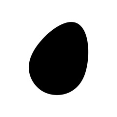 black egg , vectore