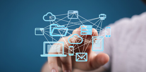Seamless data sharing and access across devices.  Cloud-based solutions for enhanced productivity.