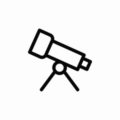 telescope sight icon sign vector