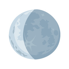 Waning Crescent Moon Symbol