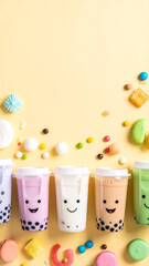 colorful easter eggs