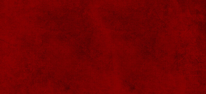 Red textured concrete grunge wall background. Red velvet fabric texture used as background. red fabric background of soft and smooth textile material. There is space for text.	
