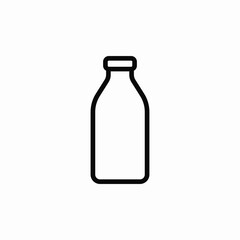 kitchen bottle icon sign vector