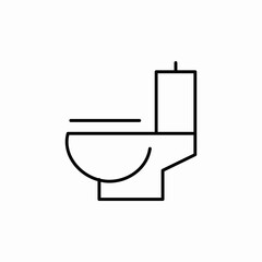 Obraz premium restroom facility icon sign vector