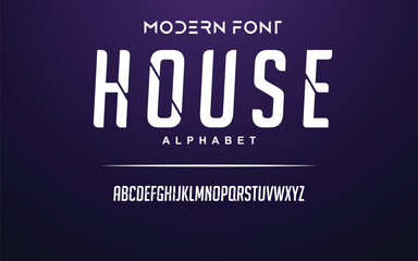 Creative modern technology alphabet fonts. Abstract typography urban sport, techno, fashion, digital, future creative logo font. vector illustration
