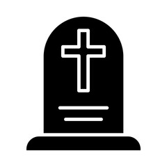 Fototapeta premium Tombstone icon