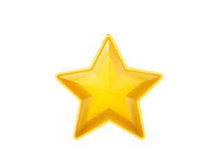 Obraz premium Golden Star Shining Symbol of Excellence and Achievement