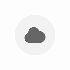 cloud computing icon sign vector