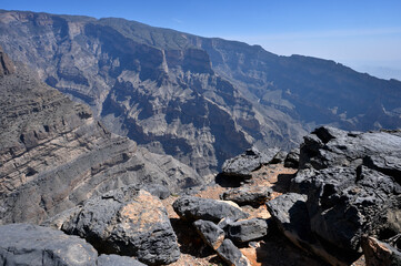 Jebel Akhdar, Grand Canyon of Oman.
