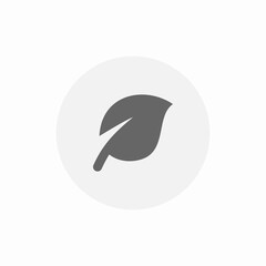 green eco icon sign vector