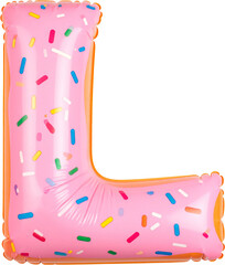 도넛 스타일 알파벳 모양 수영장 튜브