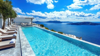 Stunning infinity pool with breathtaking ocean views.