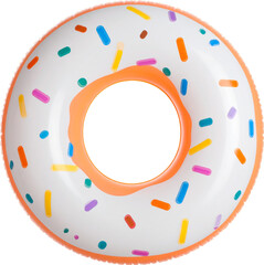 도넛 스타일 알파벳 모양 수영장 튜브