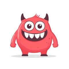 Fototapeta premium Cute cartoon monster (1)