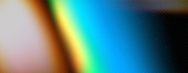 Vintage film light leak texture with grain, flare and dust. Abstract retro photo overlay with burnt edges, glitch and neon glare. Warm cinematic background for posters or analog photography effects.