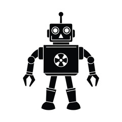 Uranium Powered Futuristic Robot