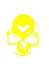 Tete de mort halloween horreur dessin crane