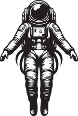   astronaut, vector concept digital art, hand drawn illustration