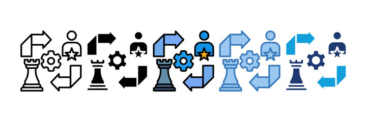 Transformation Icon Element For Design