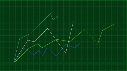 Data analysis of financial and banking. Business strategy and Digital. moving up graph on abstract background. Abstract stock market and exchange animation
 - Powered by Adobe