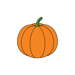 pumpkin isolated on white background