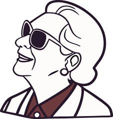 rich people illustration