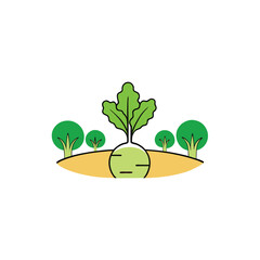 hand holding a green plant