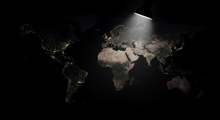 Illuminated World: A Global Perspective at Night