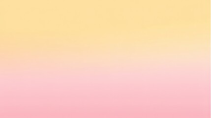 Soft Gradient Background in Warm Yellow and Pink Shades for Design