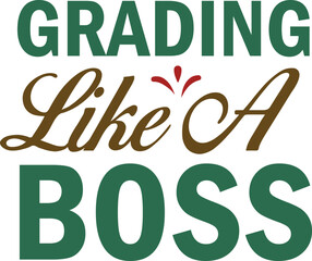 World Teacher's Day SVG Typography Design 
