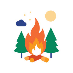 christmas tree vector illustration