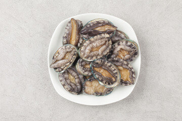 A general term for abalone and other shellfish.