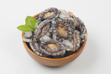 A general term for abalone and other shellfish.