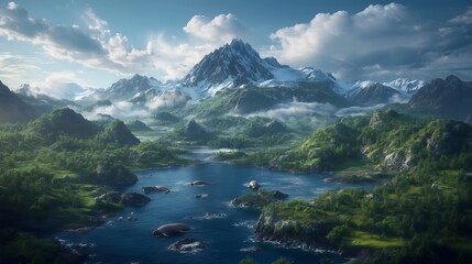 Remote Arctic Island Features Walruses