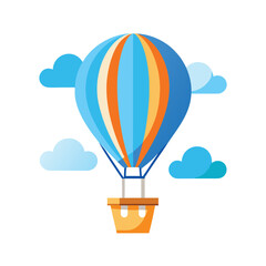 hot air balloon in the sky