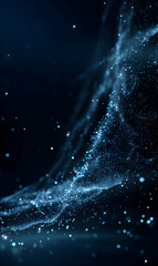 Abstract universe with shining stars creating a magical scene for exploration and discovery backdrop