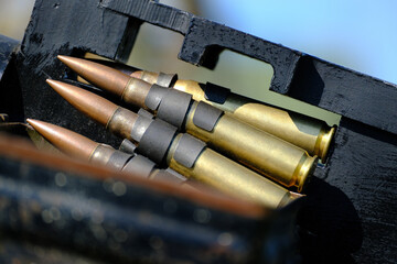 The M2 .50 caliber machine gun, also known as the Browning .50-caliber machine gun or "Ma Deuce," is a heavy machine gun designed by John Browning