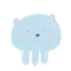 piggy bank isolated on white