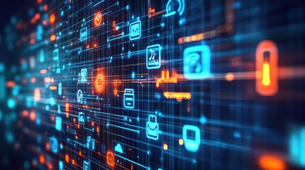 Abstract digital network (1)