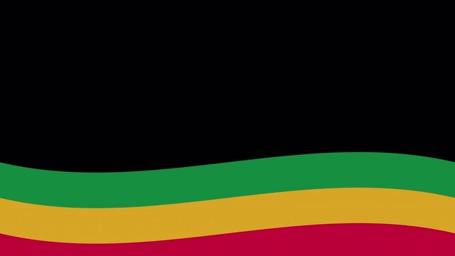 Juneteenth Background With Juneteenth Freedom Celebration Animation. 4k Animation