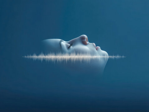 Sleep wave analysis with REM highlights and biometric data for restful night insights