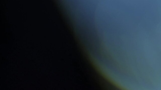 Green reflective transition video and overlay