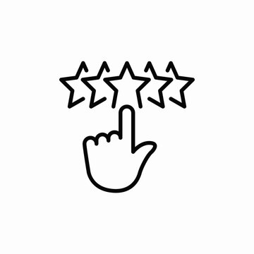 star review icon sign vector