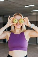 spot equipment at the gym for activity balls water