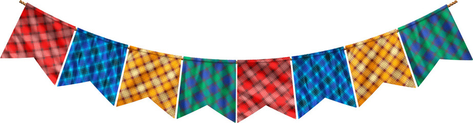 BANDEIRAS JUNINAS, BANDEIROLAS 