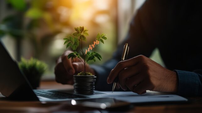 Business growth and transition, hybrid business model evolving into scalable enterprise