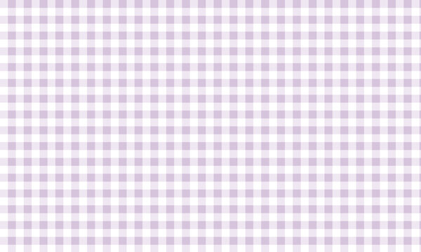 Light purple gingham pattern with white checks, offering a soft, clean, and minimalist textile design. Ideal for backgrounds, fabrics, wrapping paper, or digital creative projects.