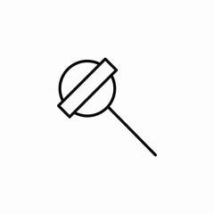 lollipop planet icon sign vector