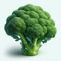 broccoli isolated on white
