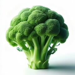 broccoli isolated on white